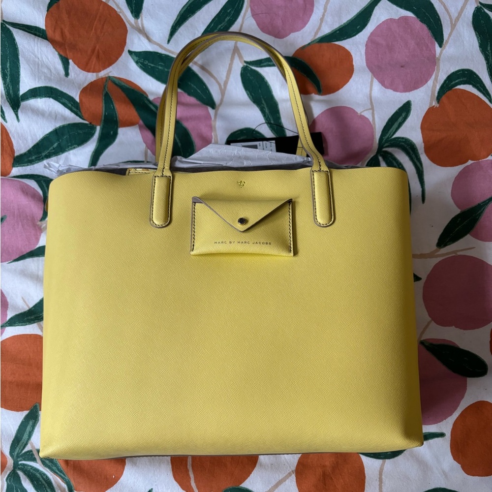 Marc by Marc Jacobs Large Yellow Tote